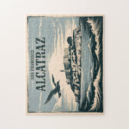 Alcatraz Eiland Gevangenis San Francisco Reis Rert Legpuzzel