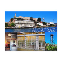 ALCATRAZ EILAND SAN FRANCISCO CALIFORNIË ANSICHTKA