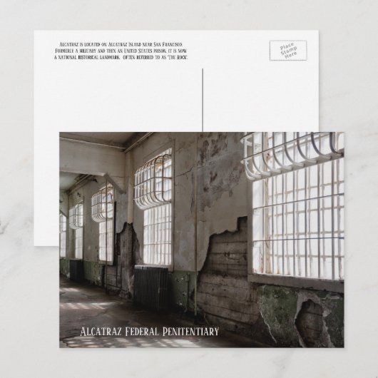 Alcatraz Federal Penitentiary, The Rock, Briefkaart (Voorkant / Achterkant)