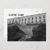 Alcatraz-gevangenis Briefkaart (Voorkant / Achterkant)