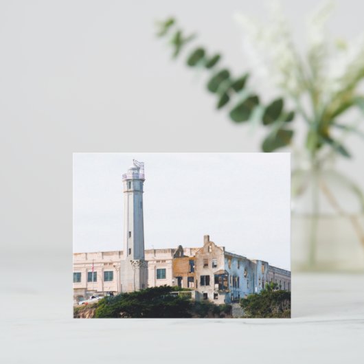 Alcatraz-gevangenis Briefkaart (Staand voorkant)