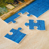 Alcatraz gevangenis Californië. Legpuzzel (Zijkant)