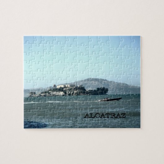 Alcatraz-gevangenis Legpuzzel (Horizontaal)