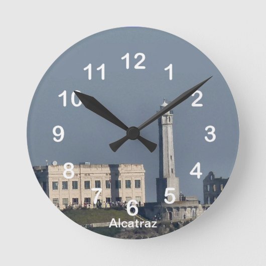 Alcatraz-gevangenis muur klok (Voorkant)
