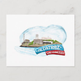 Alcatraz Gevangenis San Francisco Briefkaart