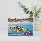 Alcatraz Gevangeniseiland San Francisco Briefkaart (Staand voorkant)