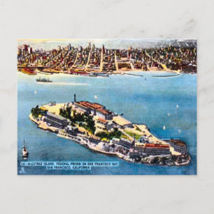 Alcatraz Gevangeniseiland San Francisco Briefkaart
