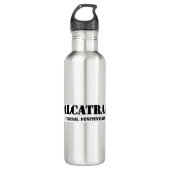 alcatraz.gif waterfles (Voorkant)