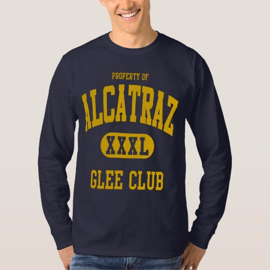 ALCATRAZ GLEE CLUB T-SHIRT (Voorkant)