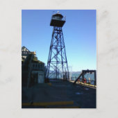 alcatraz guard toren briefkaart (Voorkant)