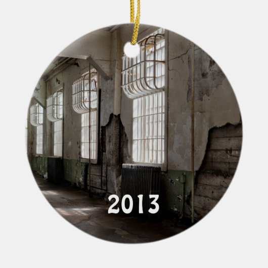 Alcatraz Holiday 2-zijdig Ornament (Voorkant)