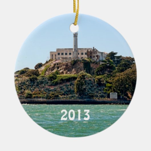 Alcatraz Holiday Ornament (Voorkant)