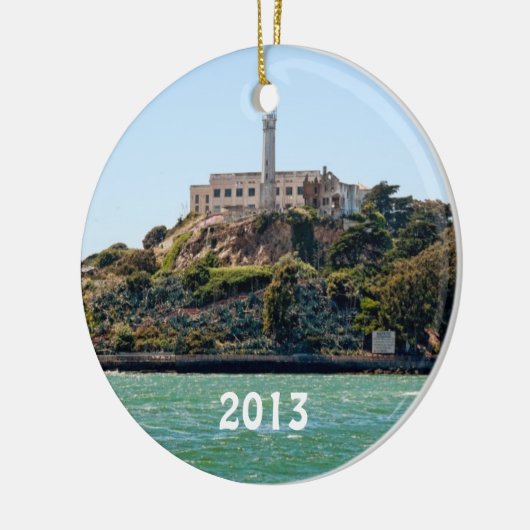 Alcatraz Holiday Ornament (Links)