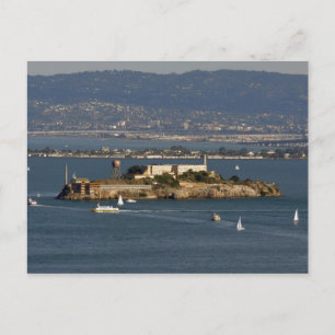 Alcatraz in de San Francisco Bay Area Briefkaart