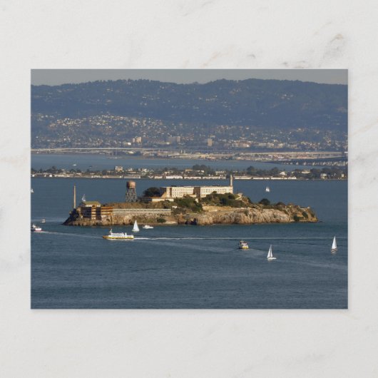 Alcatraz in de San Francisco Bay Area Briefkaart (Voorkant)