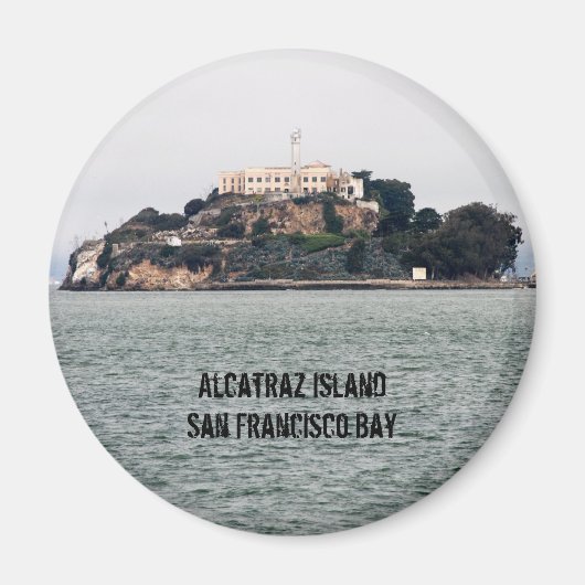 Alcatraz Island Baai van San Francisco Magneet (Voorkant)