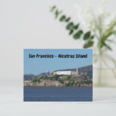 Alcatraz Island - Briefkaart van San Francisco (Staand voorkant)