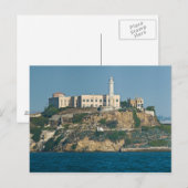Alcatraz Island Gevangenis in San Francisco Bay Briefkaart (Voorkant / Achterkant)