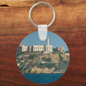 Alcatraz Island Gevangenis in San Francisco Bay Sleutelhanger (Voorkant)
