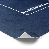 Alcatraz Island Lighthouse Blueprint  Poster (Hoek)