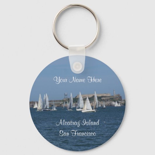 Alcatraz Island - San Francisco #4 Sleutelhanger (Voorkant)