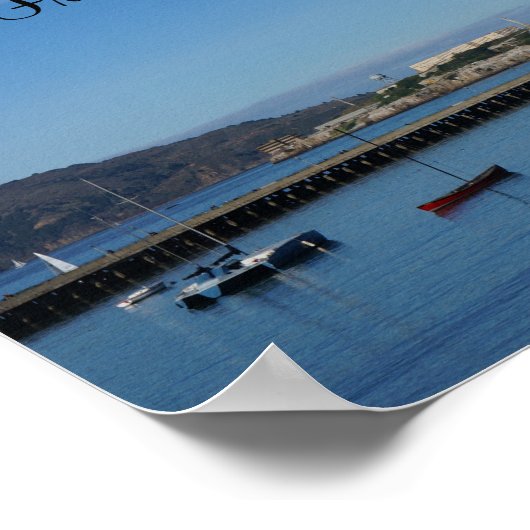 Alcatraz Island - San Francisco #6 Poster (Hoek)