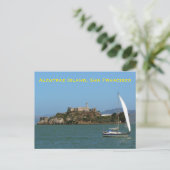 Alcatraz Island San Francisco Briefkaart (Staand voorkant)