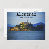 Alcatraz Island San Francisco California Briefkaart (Voorkant / Achterkant)