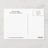 Alcatraz Island San Francisco, Californië Briefkaa Briefkaart (Achterkant)