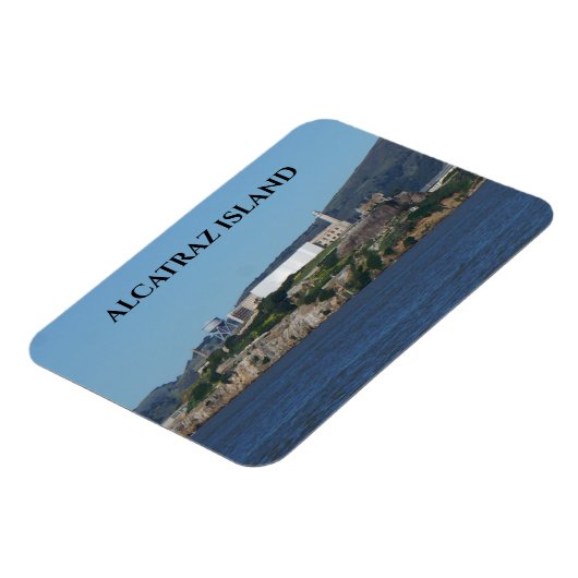 Alcatraz Island - San Francisco Photo Magnet Magneet (Linkerzijde)