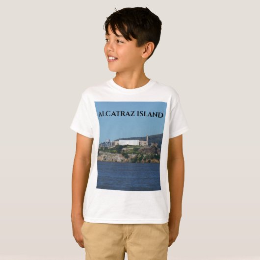 Alcatraz Island - San Francisco T-shirt (Voorkant volledig)