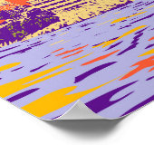 Alcatraz Island San Francisco Travel Art  Poster (Hoek)