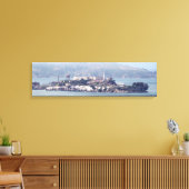 Alcatraz Island van het Bayside Panoramic Canvas (Insitu (Woonkamer))