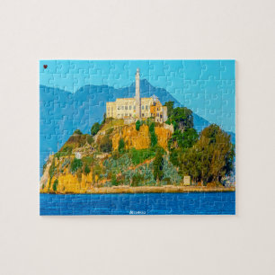 Alcatraz Jigzaag Puzzle Legpuzzel