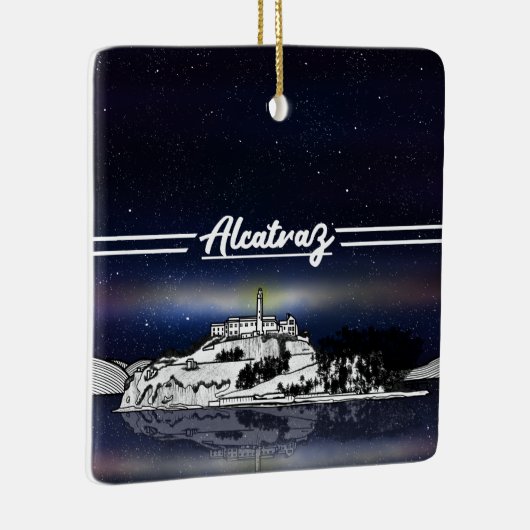Alcatraz Keramisch Ornament (Rechts)