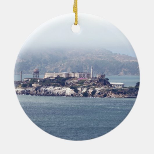 Alcatraz Keramisch Ornament (Achterkant)