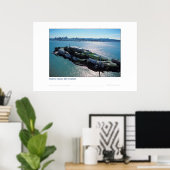 Alcatraz met City Poster (Thuiskantoor)