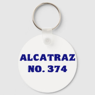 Alcatraz nr. 374 sleutelhanger