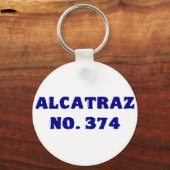 Alcatraz nr. 374 sleutelhanger (Voorkant)