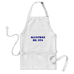 Alcatraz nr. 374 standaard schort