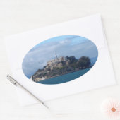 Alcatraz Ovale Sticker (Envelop)
