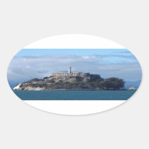 Alcatraz Ovale Sticker