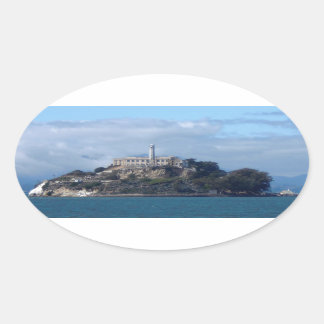 Alcatraz Ovale Sticker