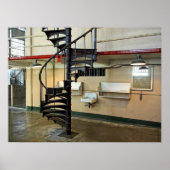 Alcatraz Penitentiary Barber Shop Poster (Voorkant)