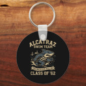 Alcatraz Penitentiary Swim Team Sleutelhanger (Voorkant)