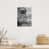 ALCATRAZ PENITENTIARY WATER TOWER POSTER (Keuken)