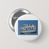 Alcatraz Ronde Button 5,7 Cm (Voorkant /achterkant)