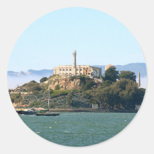 Alcatraz Ronde Sticker