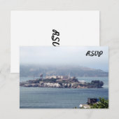 Alcatraz RSVP Kaartje (Voorkant / Achterkant)