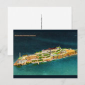 Alcatraz San Francisco ansichtkaart Briefkaart (Voorkant / Achterkant)